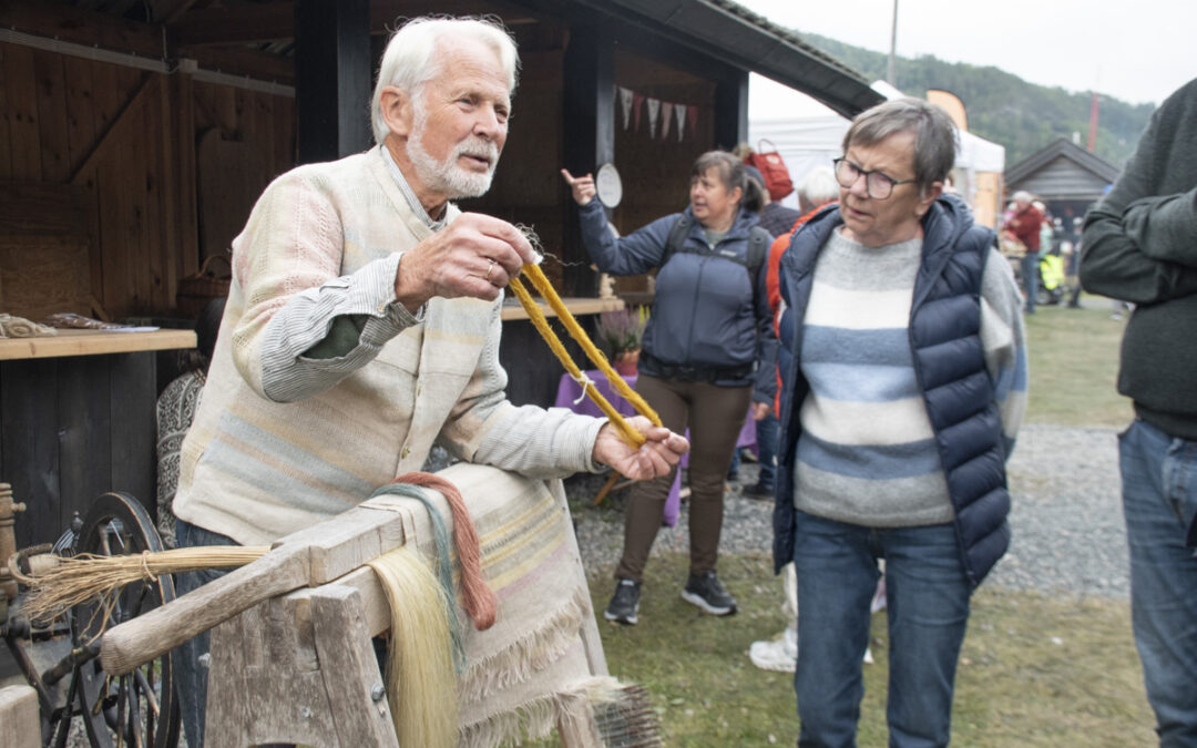 Striskjorte og havrelefse